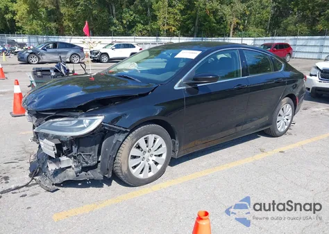 2015 Chrysler 200 Lx from USA, damaged, VIN 1C3CCCFB9FN589693
